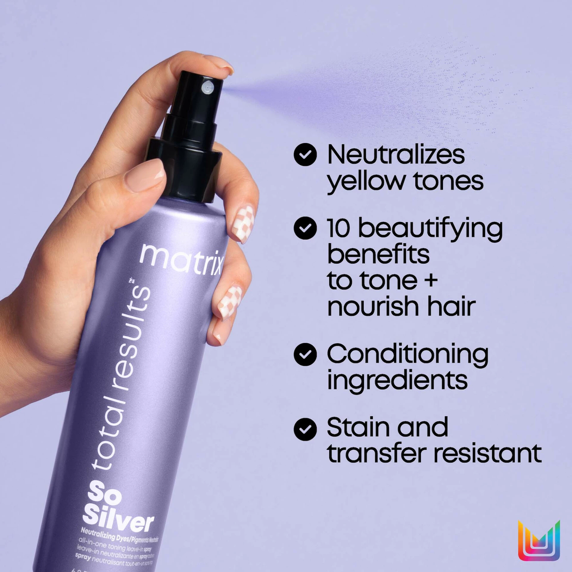 So Silver višenamjenski tonirajući sprej 200 ml - Matrix