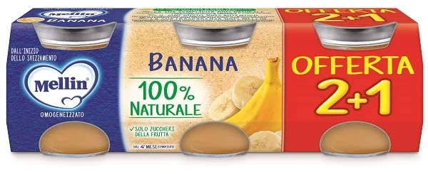 MELLIN Mellin Omog Banán 3ks 1G
