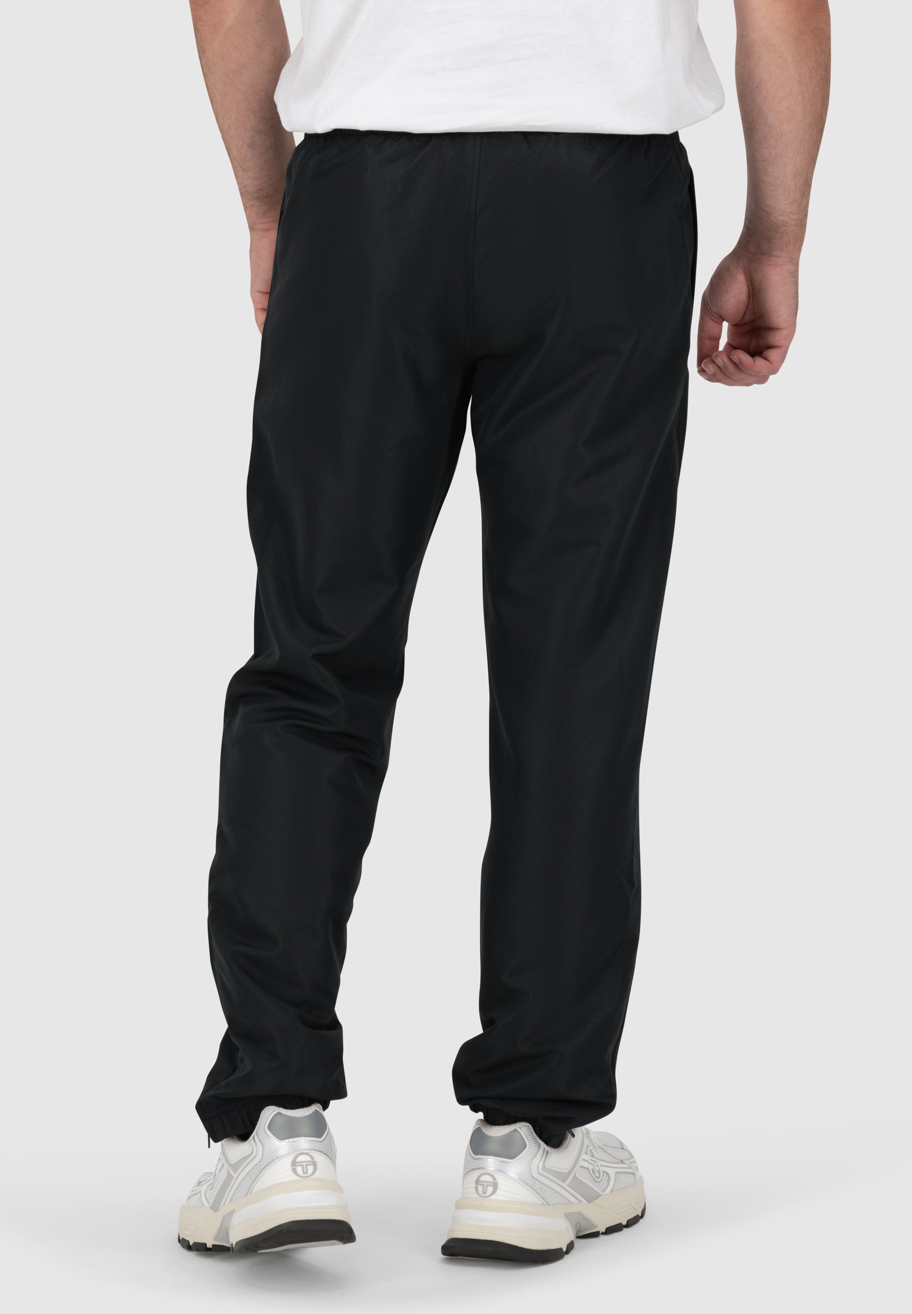 Pantalon de survêtement Sergio Tacchini CARSON - noir et blanc
