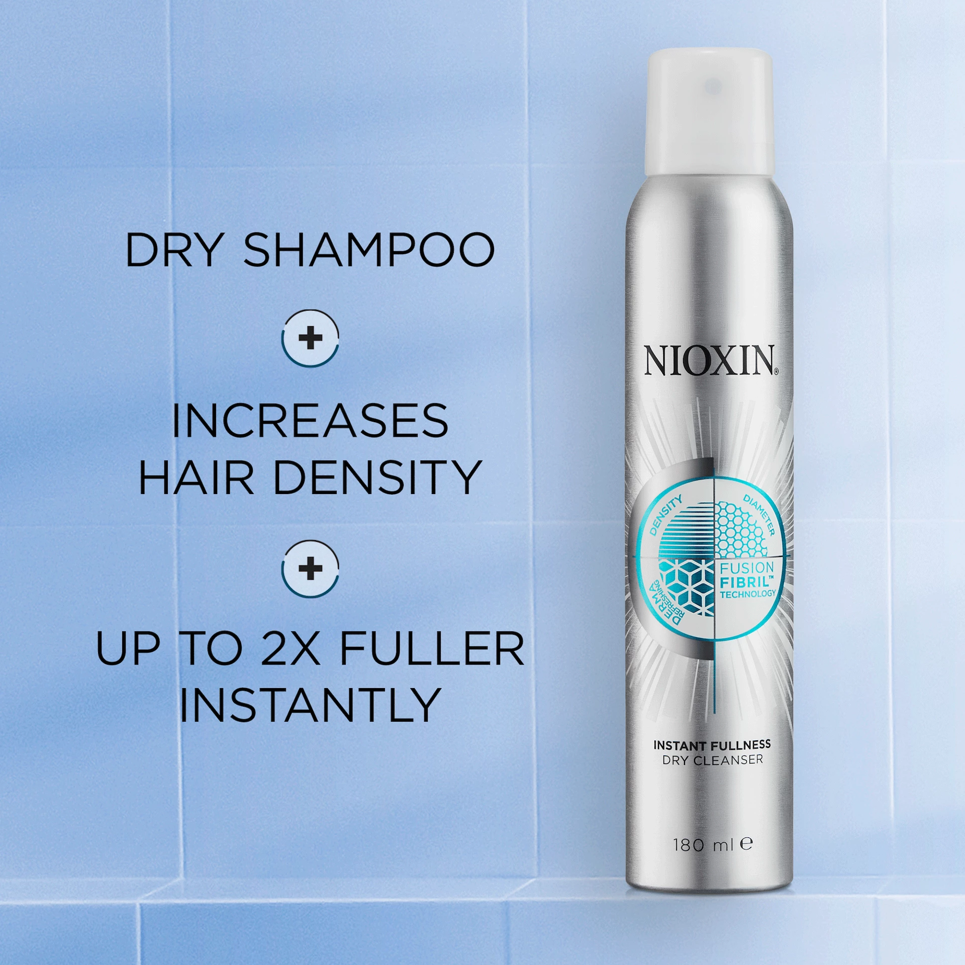 Demachiant uscat instant pentru senzația de sațietate 180 ml - Nioxin