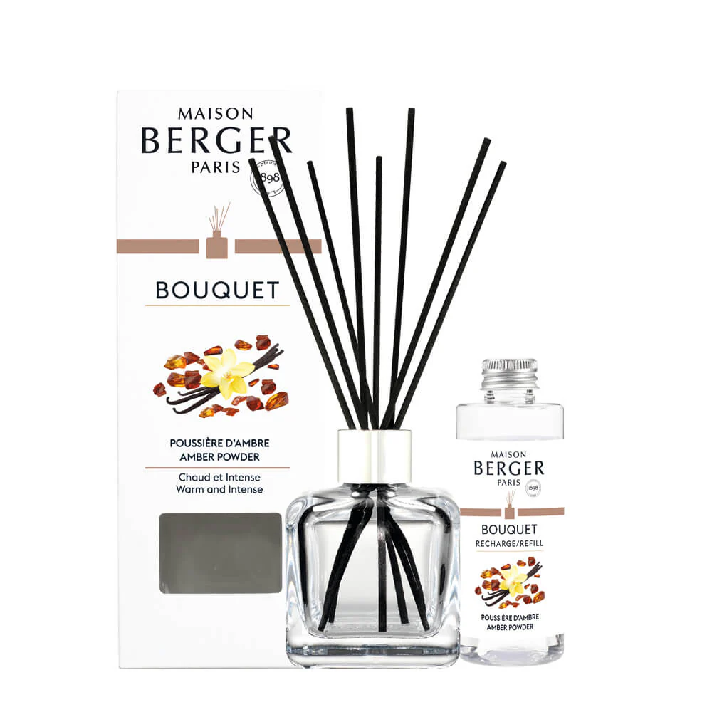 Bouquet Parfumé Bouquet Cube Poussière d'Ambre - Diffusore di Profumo
