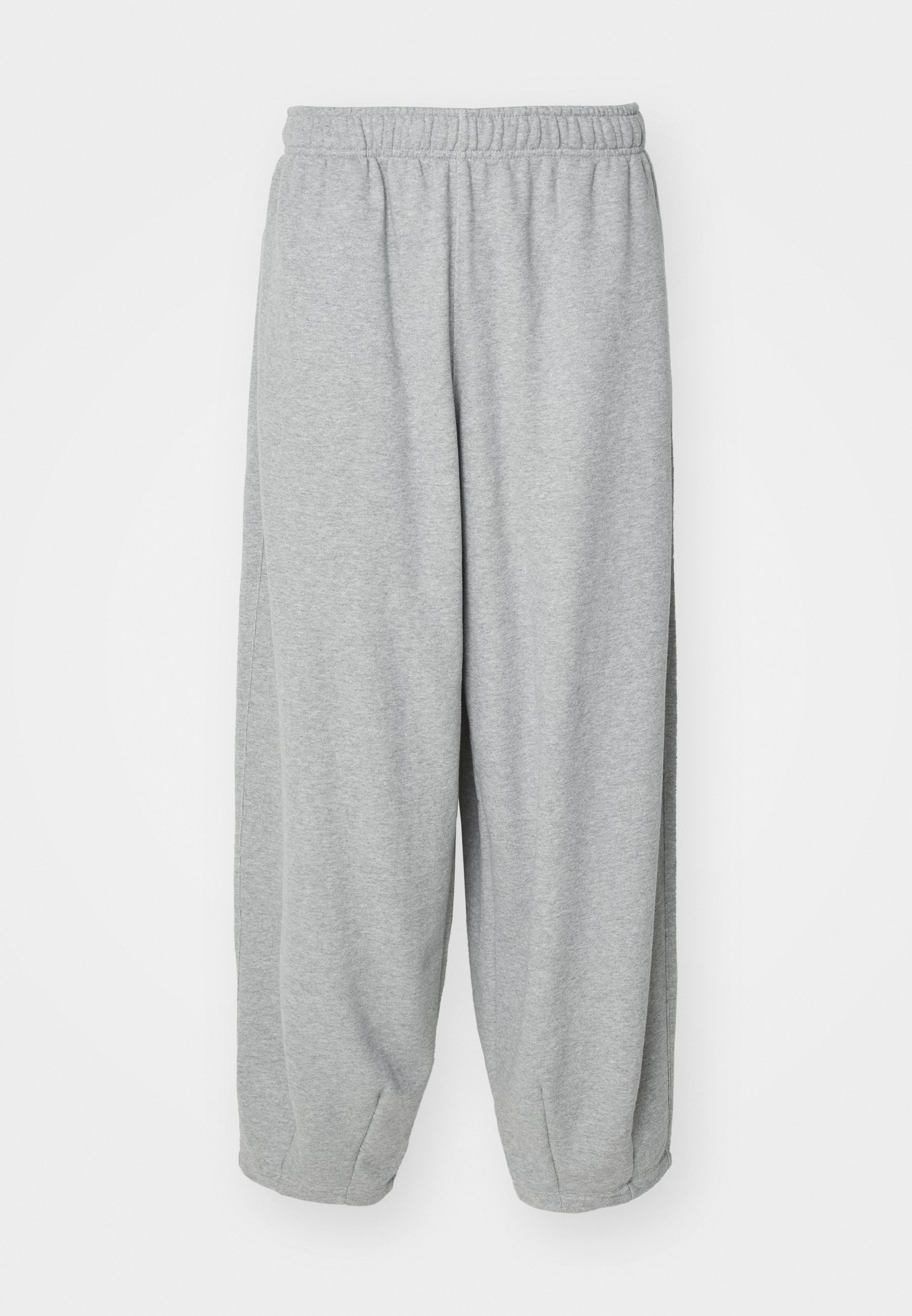 Nike Sportswear CLUB FLEECE - Trainingsbroek - donkergrijs gemêleerd/licht rookgrijs/wit