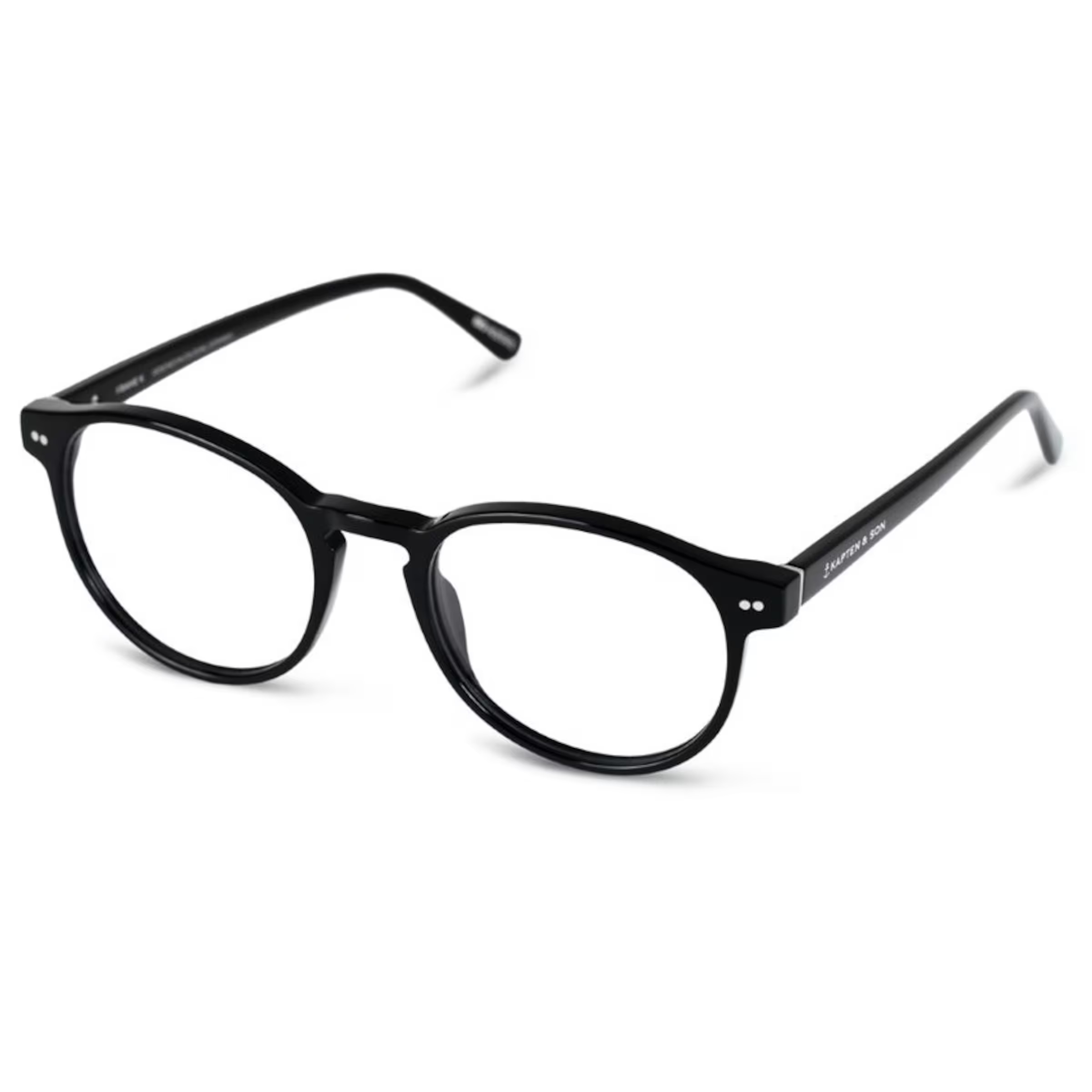 Lunettes de soleil Marais Large Shine noires avec verres correcteurs