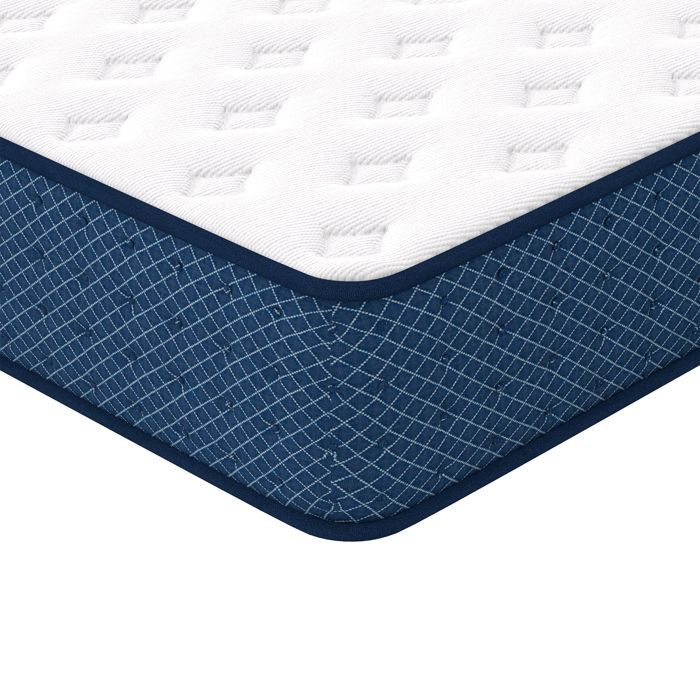 Matelas 120x190 cm - Epaisseur 26 cm - TUNCCO Mousse mémoire de forme -H3 Moyenne Ferme- 7 Zones de Confort - Deux Faces
