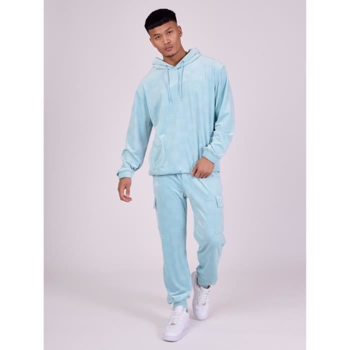 Jogginghose aus Waffelvelours – PROJECT X PARIS – Herren – Türkis – Fitness – Atmungsaktiv
