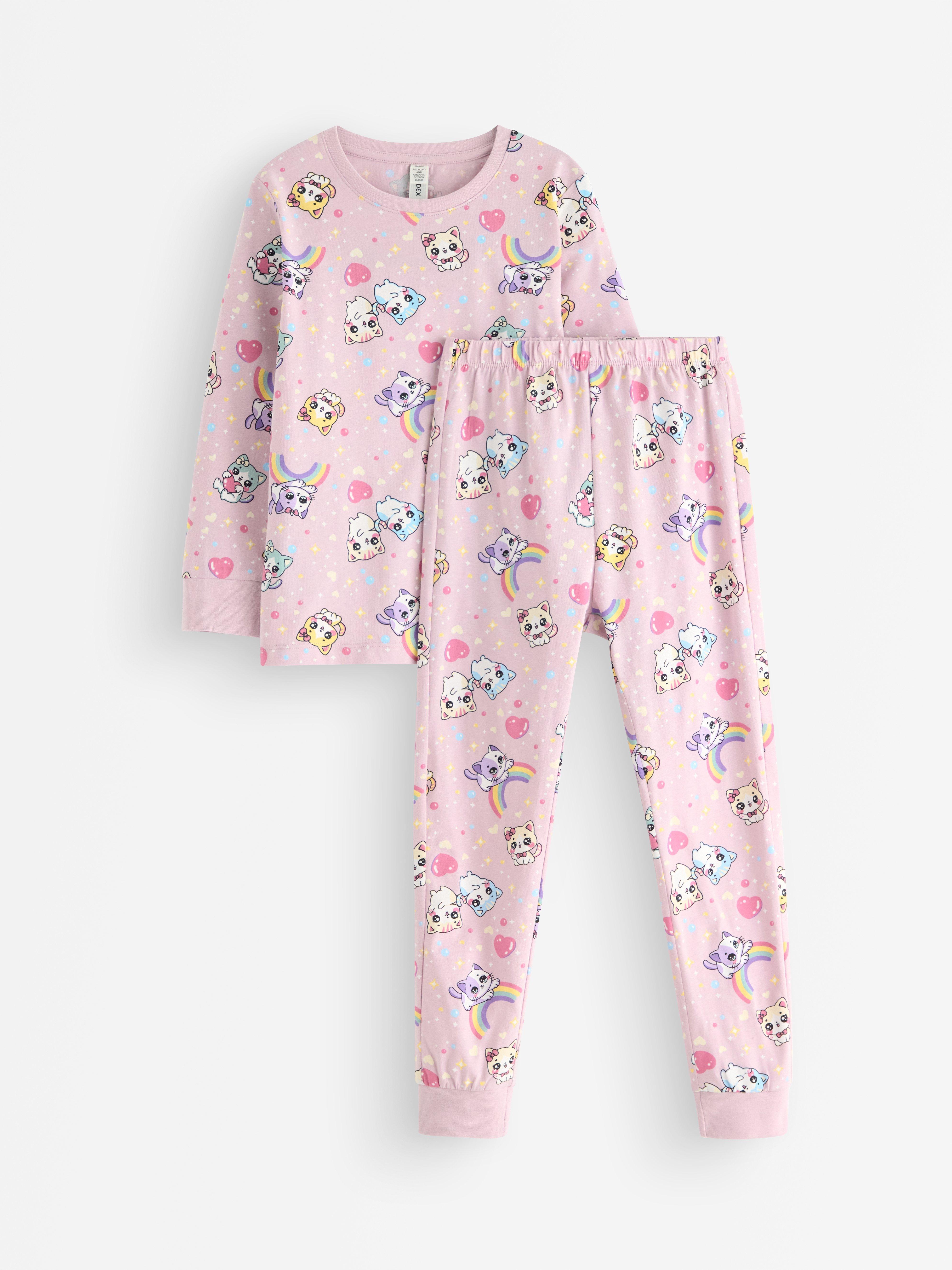 Conjunto de pijama rosa-claro