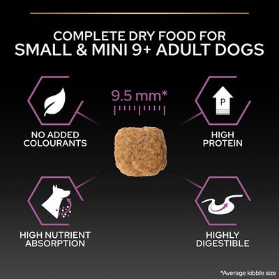 PURINA PRO PLAN Small & Mini Voksen 9+ Alder Defence - Kylling