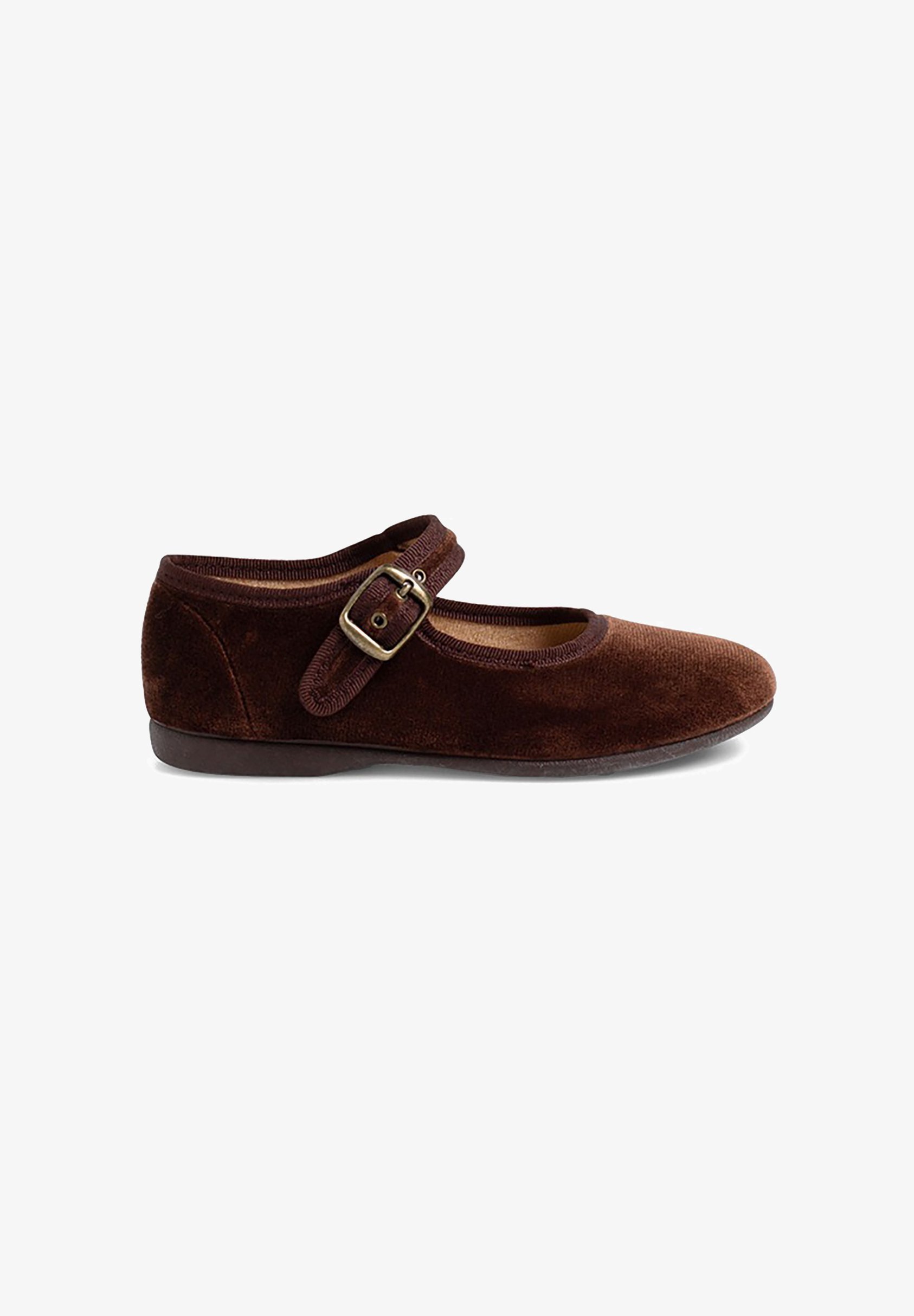 Pisamonas TERCIOPELO HEBILLA - Babyschuhe - marrón