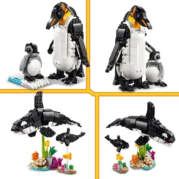 LEGO Creator 31165 3-u-1 Divlje životinje: Obitelj pande