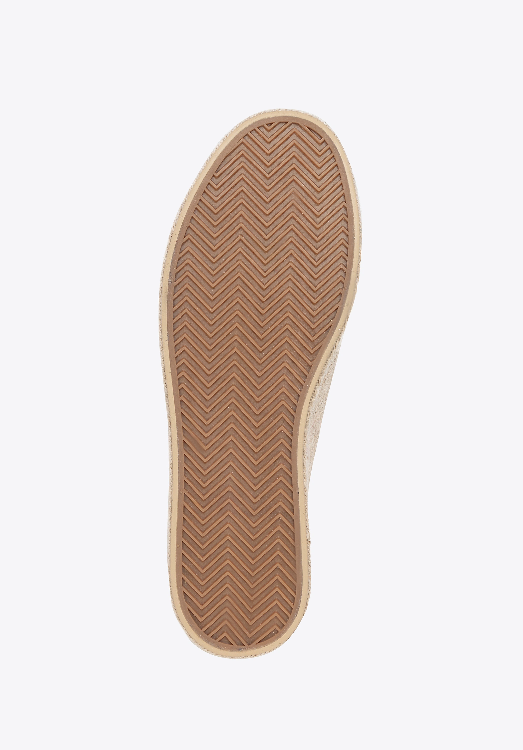Damskie sneakersy na słomkowej podeszwie żółte