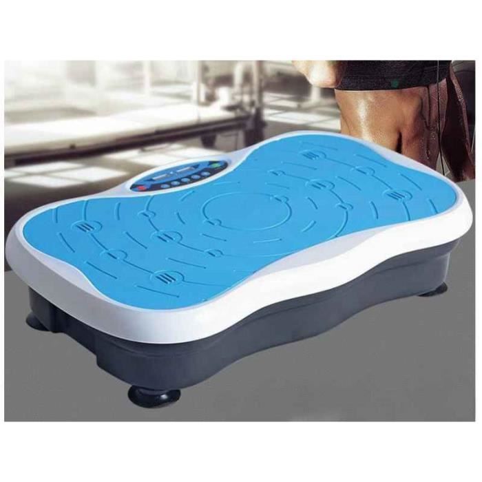 Plataforma vibratoria Fitness Body 360 - Azul - Mejora la circulación sanguínea