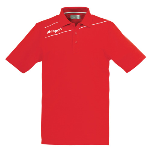  Stream 3.0 Polo Rouge/Blanc Uhlsport