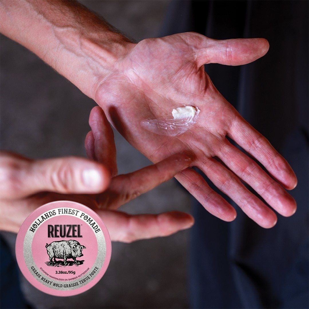 Reuzel Haarwachspomade, fetig, starker Halt – 95 g