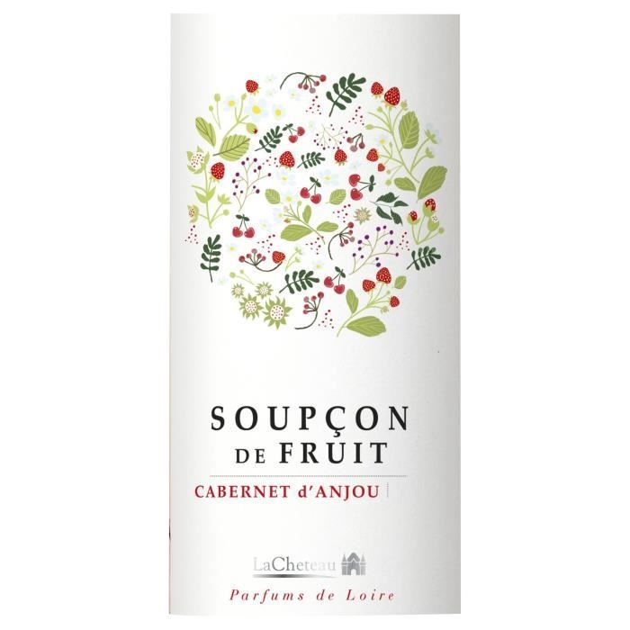 Soupçon de Fruit 2024 Cabernet d'Anjou - Vino rosado del Loira