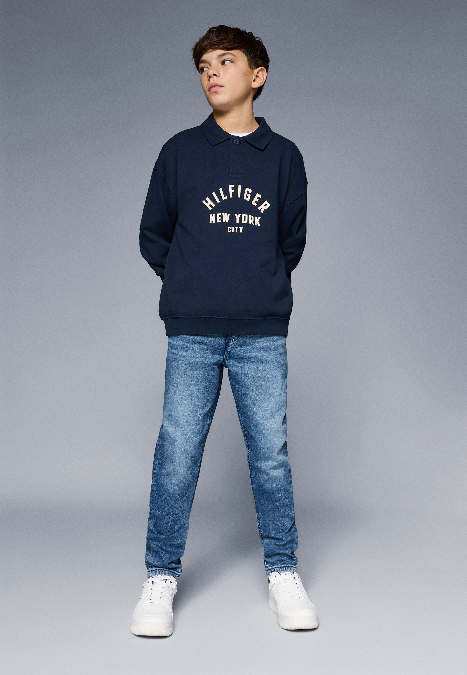 Tommy Hilfiger GRAPHIC - Sweatshirt - donkerblauw