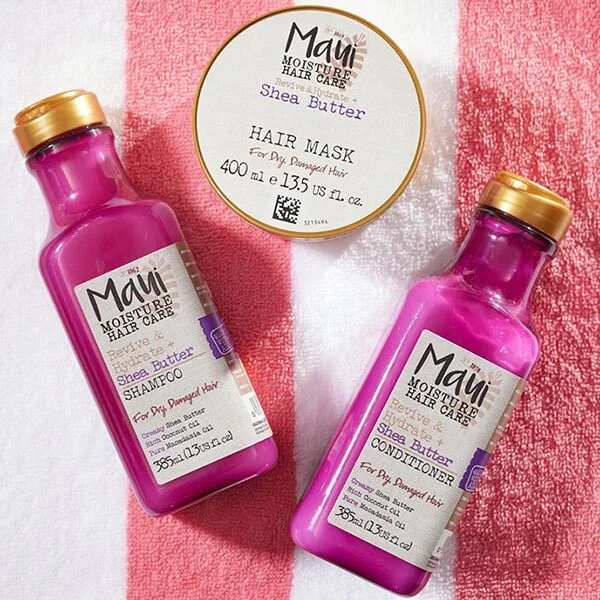 Maska do włosów z masłem shea Maui Moisture 400 ml