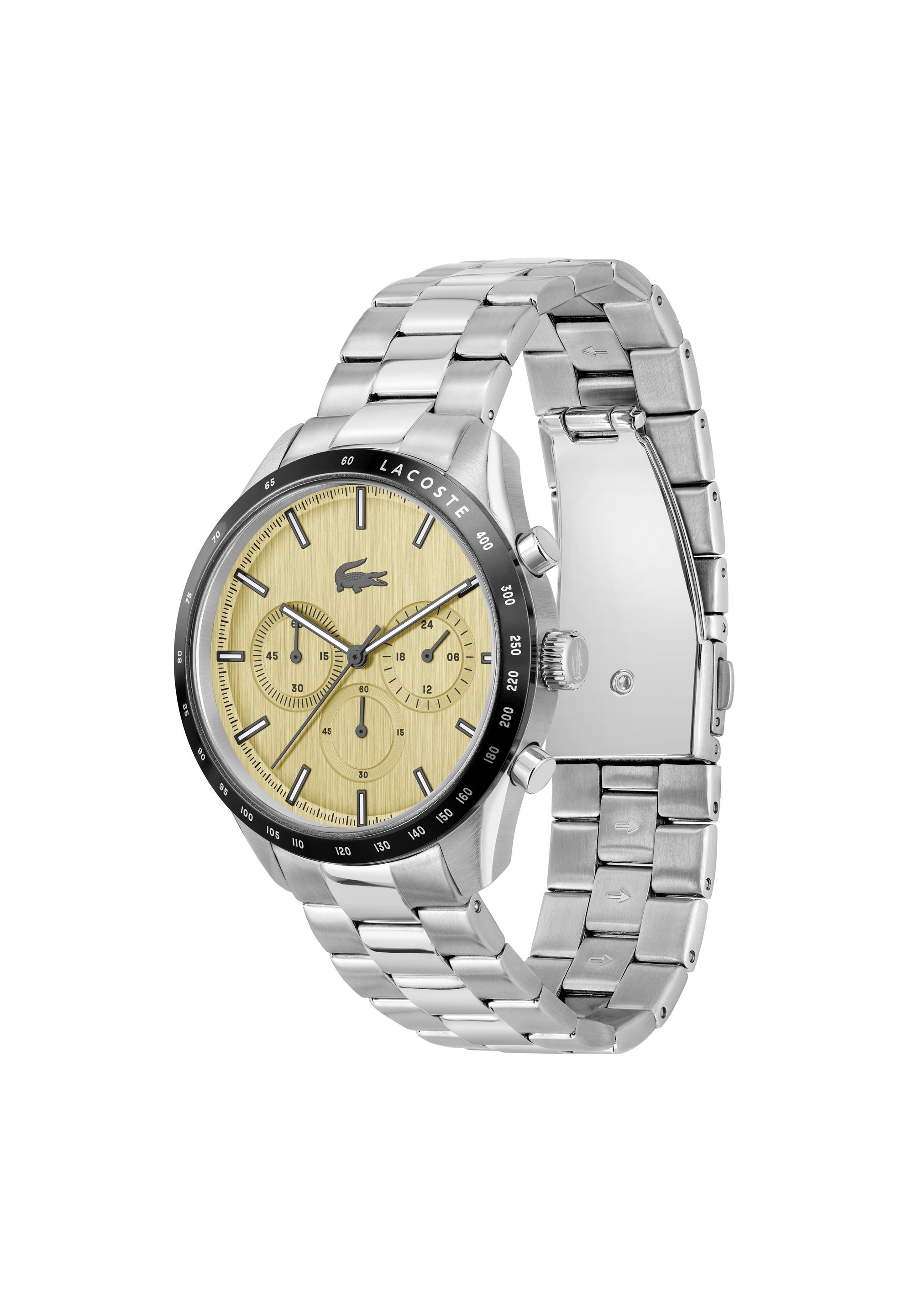 Lacoste BOSTON - Orologio cronografo - color argento/nero/oro
