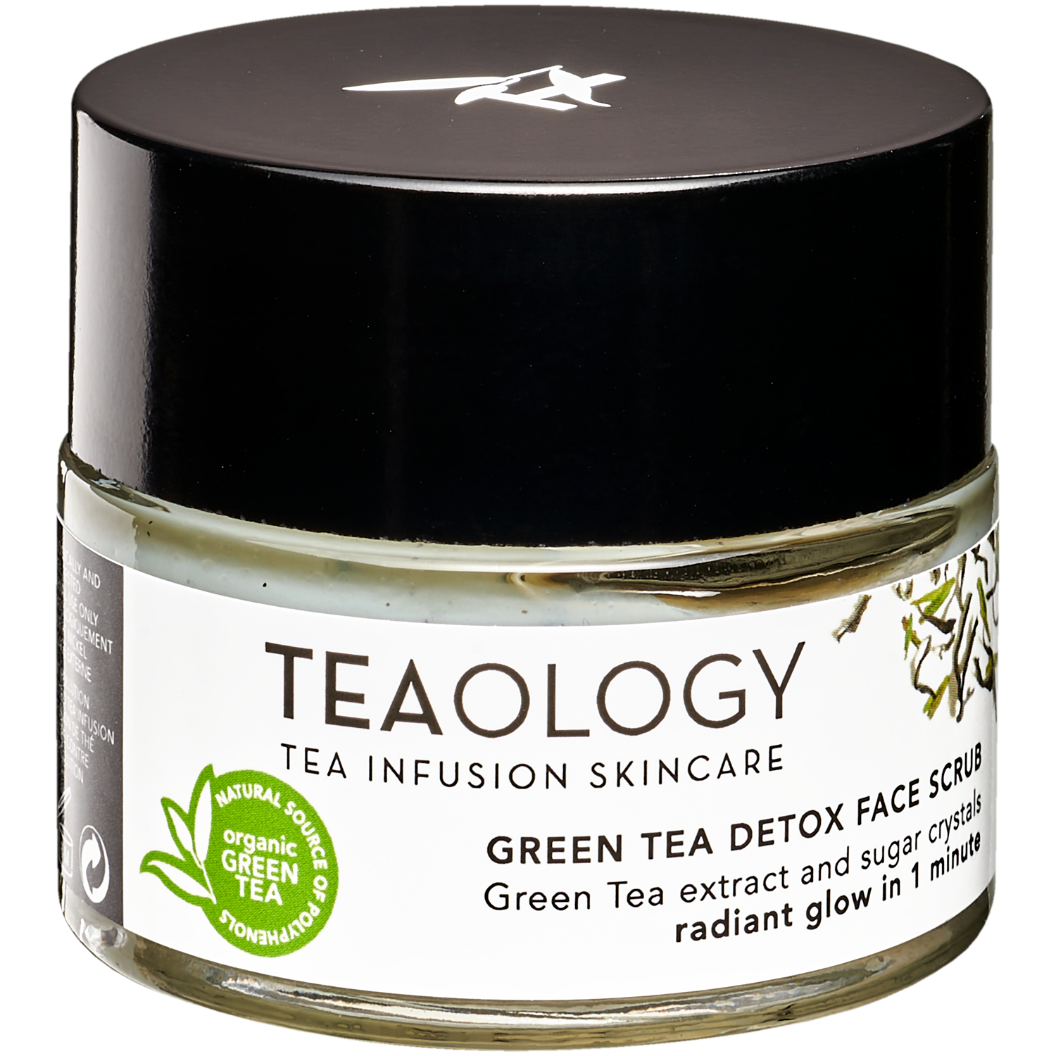 Teaology peeling do twarzy 50ml Zielona Herbata