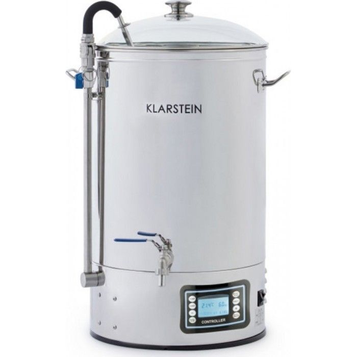 Klarstein Mundschenk - Cuve de Brassage de bière Maison - maîche de 30 litres - 2500W - Ecran LCD Tactile