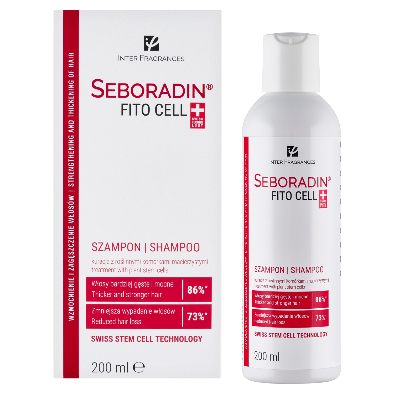 Seboradin strengthening hair shampoo 200ml Fitocell
