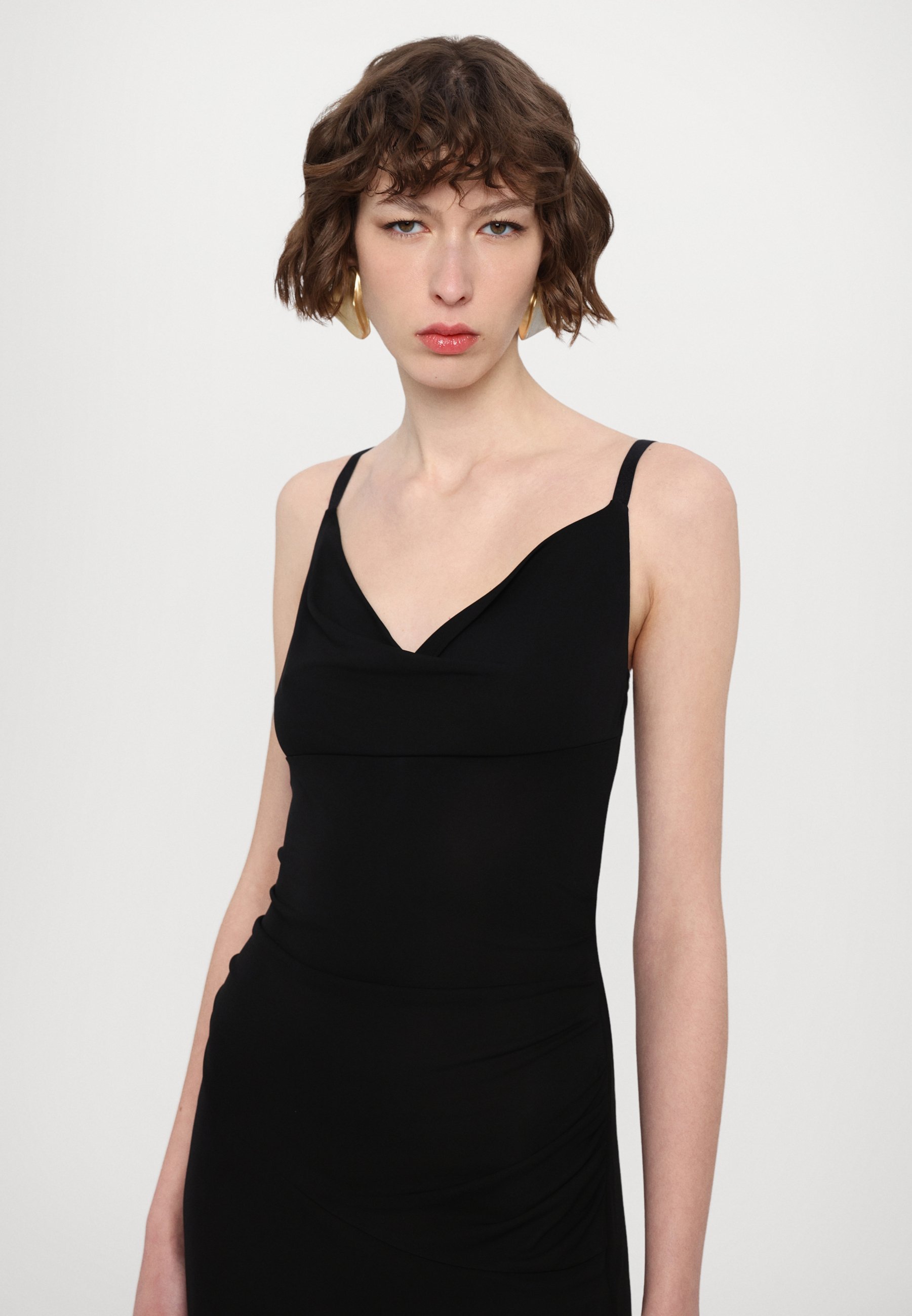 Diane von Furstenberg CLAUDIA SLIPJURK - Jersey jurk - zwart