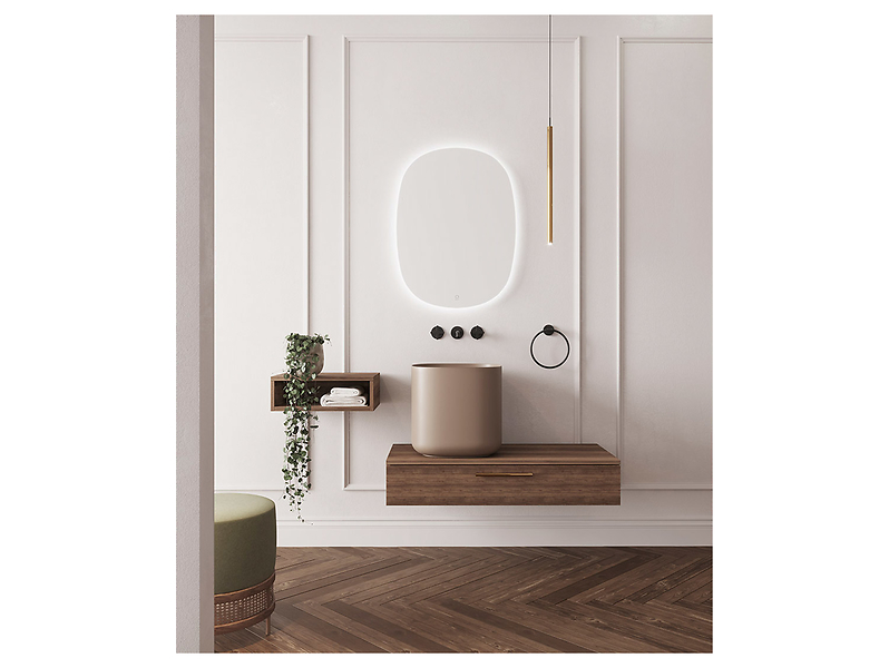Lustro ścienne Malmo Premium LED 60x80 cm bez ramy