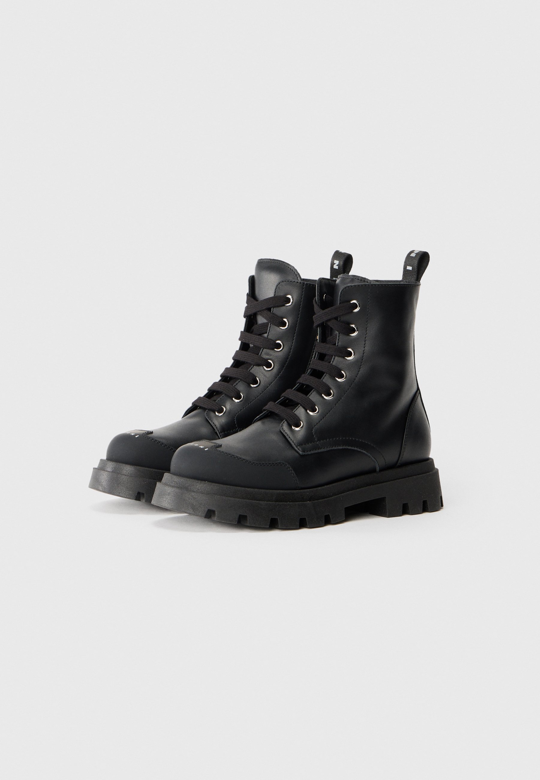 Marni UNISEX - Nauhalliset nilkkurit - musta