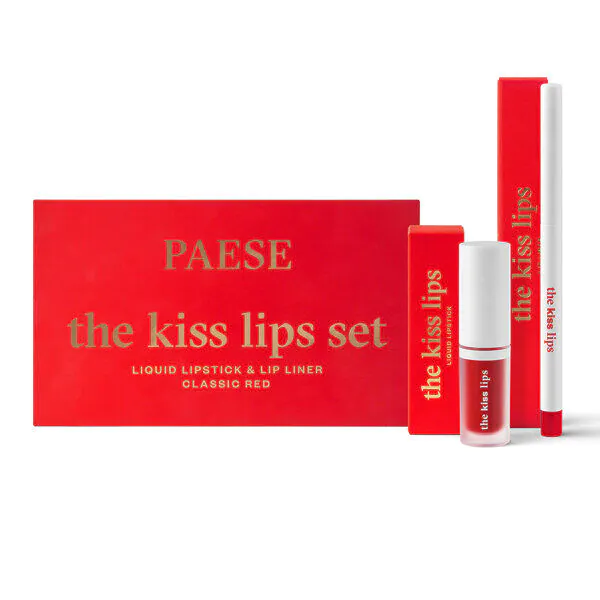 Paese The Kiss Lips Set, 06 Classic Red