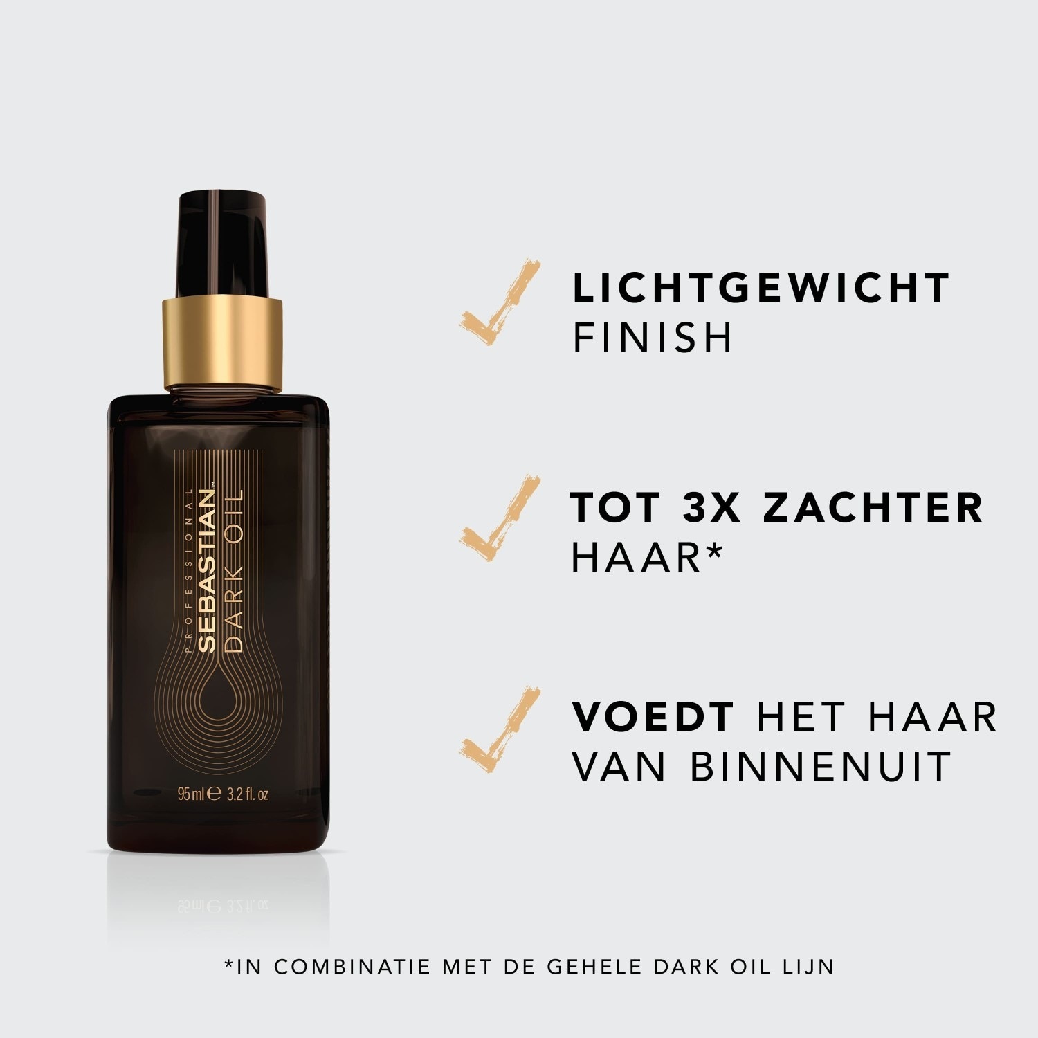 Sebastian Professional olje za lase za temne lase – 30 ml