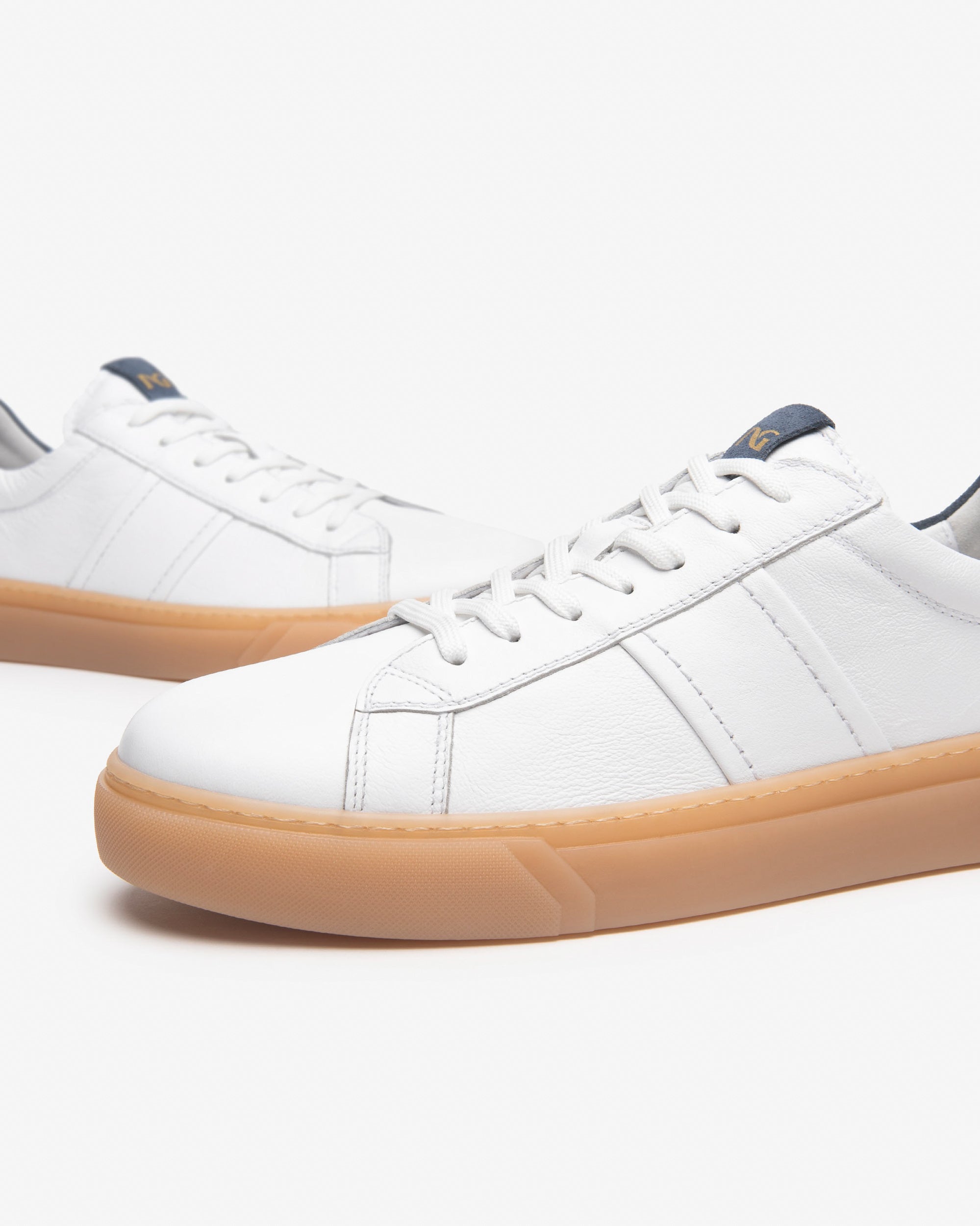 Herren-Sneaker aus Leder und Wildleder
