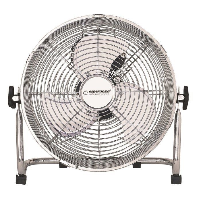 Fan - ESPERANZA - Scirocco 12'' - Chrome - 30 cm - Adjustable and tiltable head