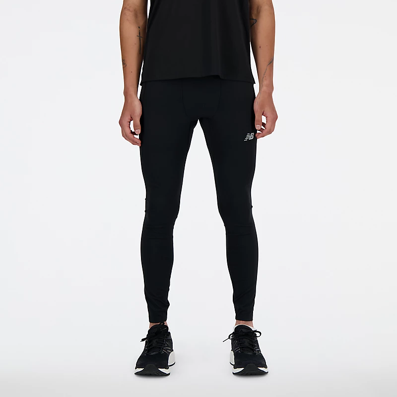Męskie legginsy NB Sleek Pocket Tight - CZARNE