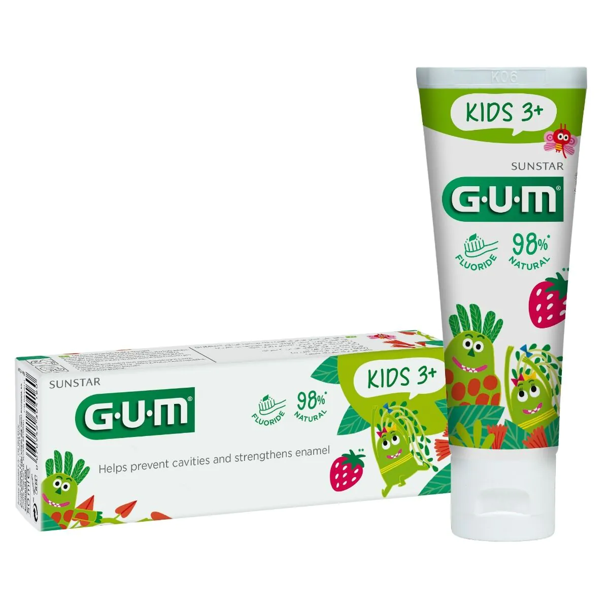 Gum Kids 3+ Pasta do zębów dla dzieci