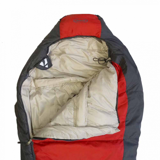 Setmil Compact 250 +8º Κόκκινος Υπνόσακος + Φακός Κεφαλής