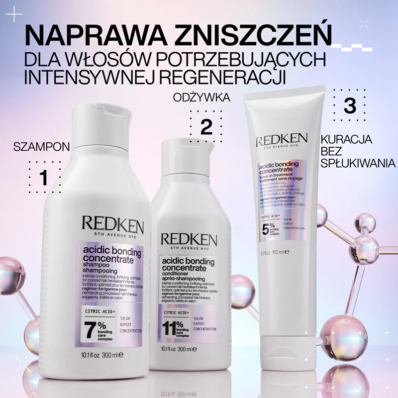 Redken Acidic Bonding Concentrate posilující šampon pro slabé vlasy