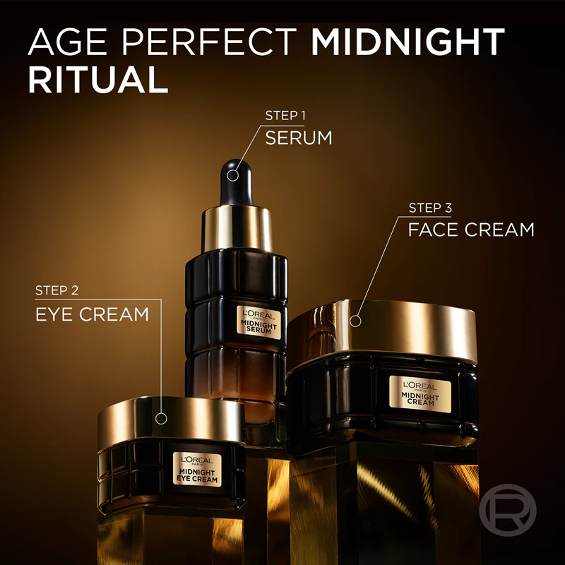Creme Noturno Regenerador Age Perfect Cell Renew Midnight da L'Oréal Paris