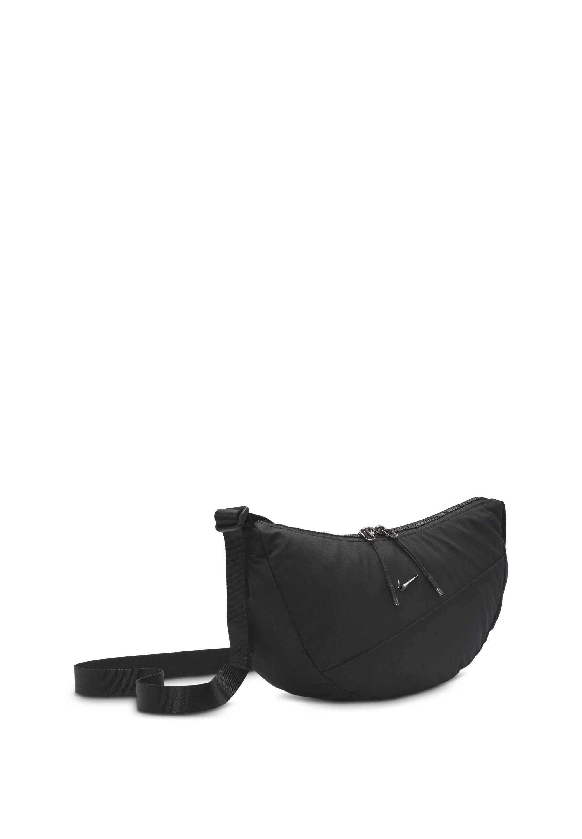 Nike Sportswear AURA CRESCENT - Crossbodytas - zwart/gunmetal