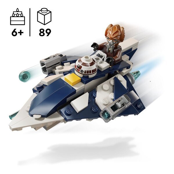LEGO Star Wars 75400 Plo Koons Jedi Starfighter mikrocīnītājs<br>