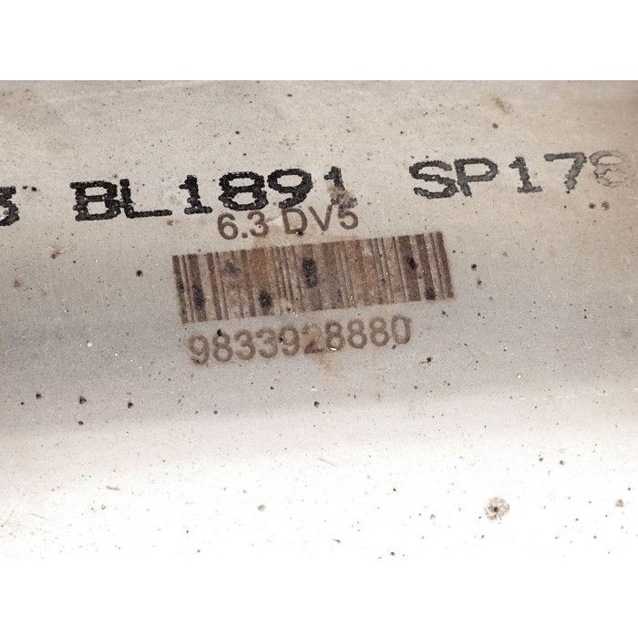 Catalytic Converter DPF Silencer for Vivaro C Traveller Proace II 1.5 BlueHDI 9833928880
