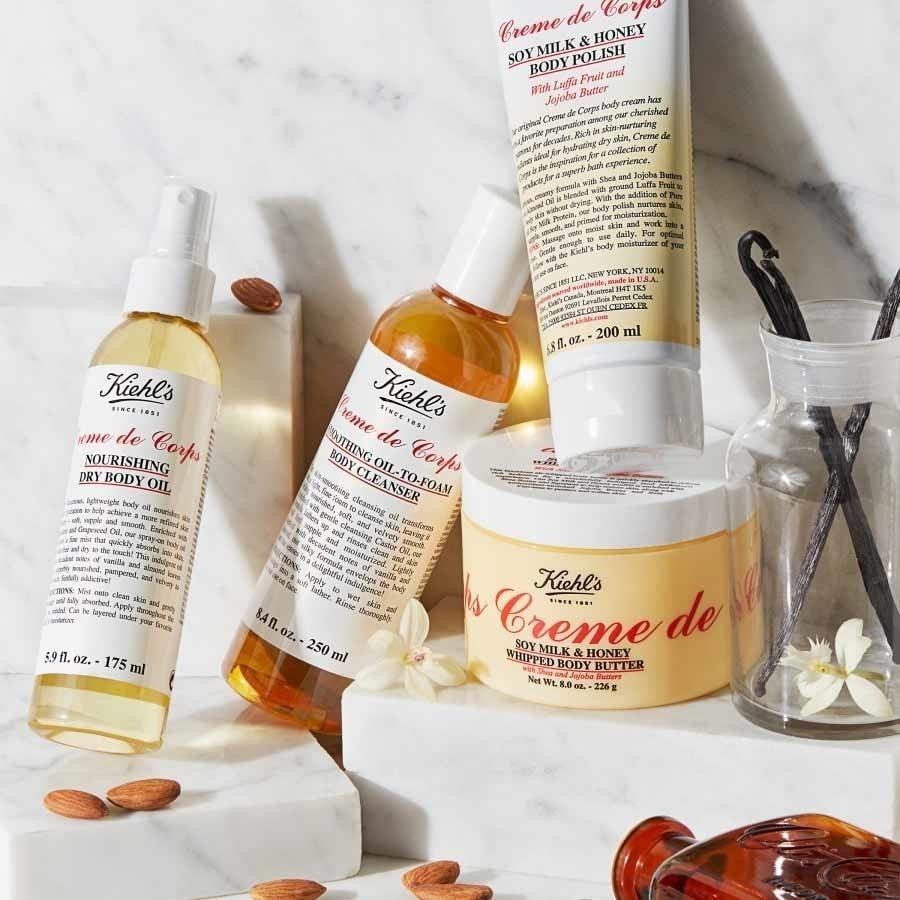 Kiehl's krema za tijelo Creme de Corps sa šlagom od sojinog mlijeka i meda - 226 g