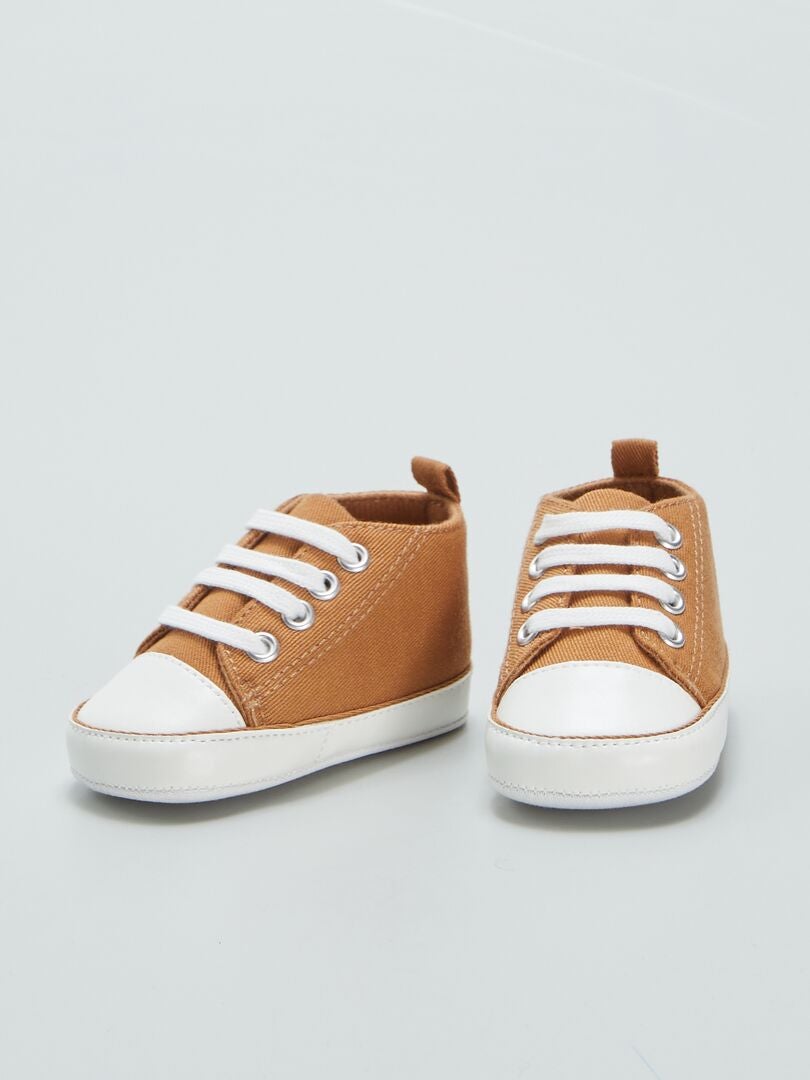 Hoge canvas sneakers - BRUIN
