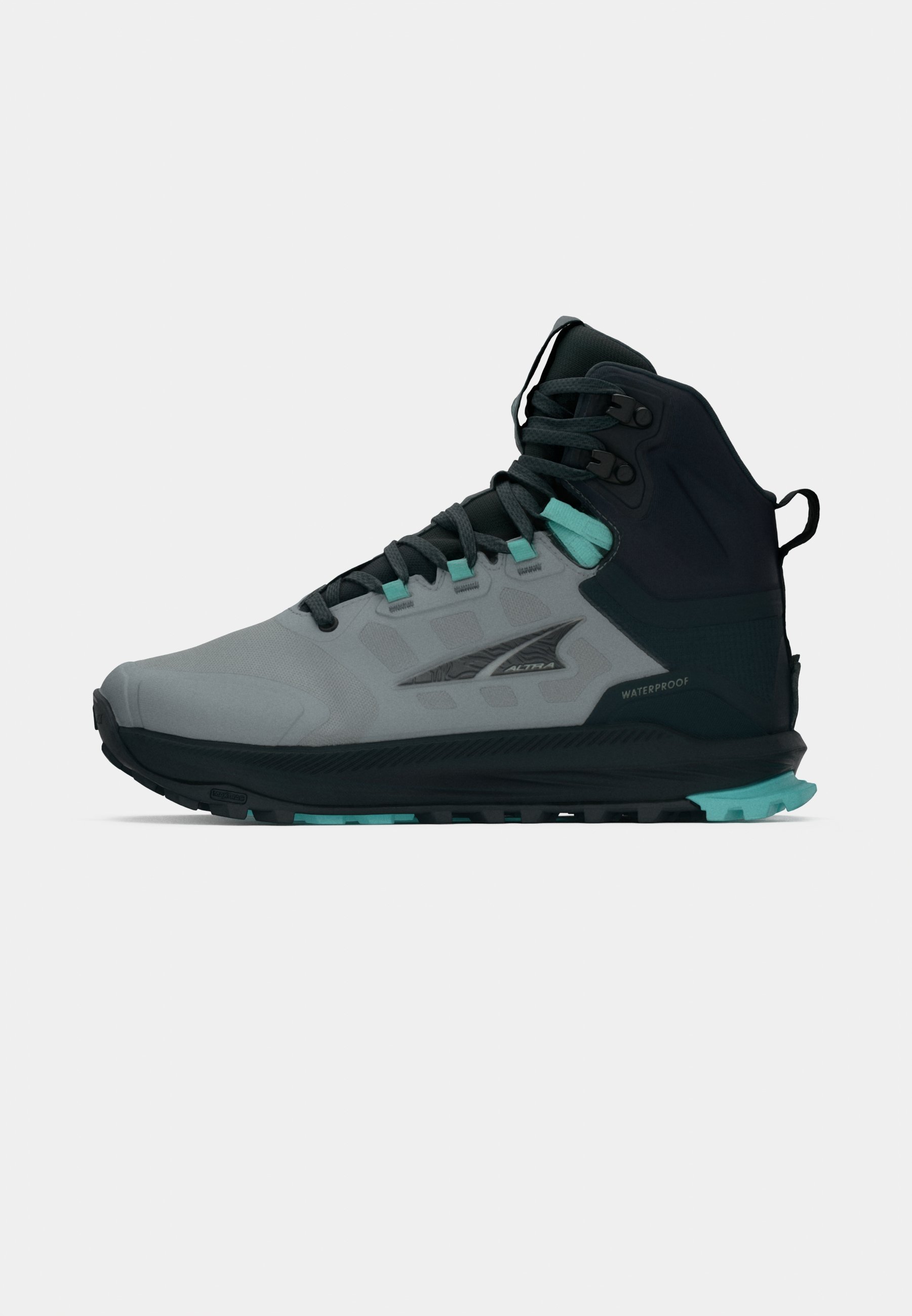 Altra LONE PEAK 9 WATERPROOF MID - Scarpe da trekking - nero/grigio