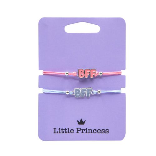 Mala princeza Pulseras Cuerda Bff Pulseras