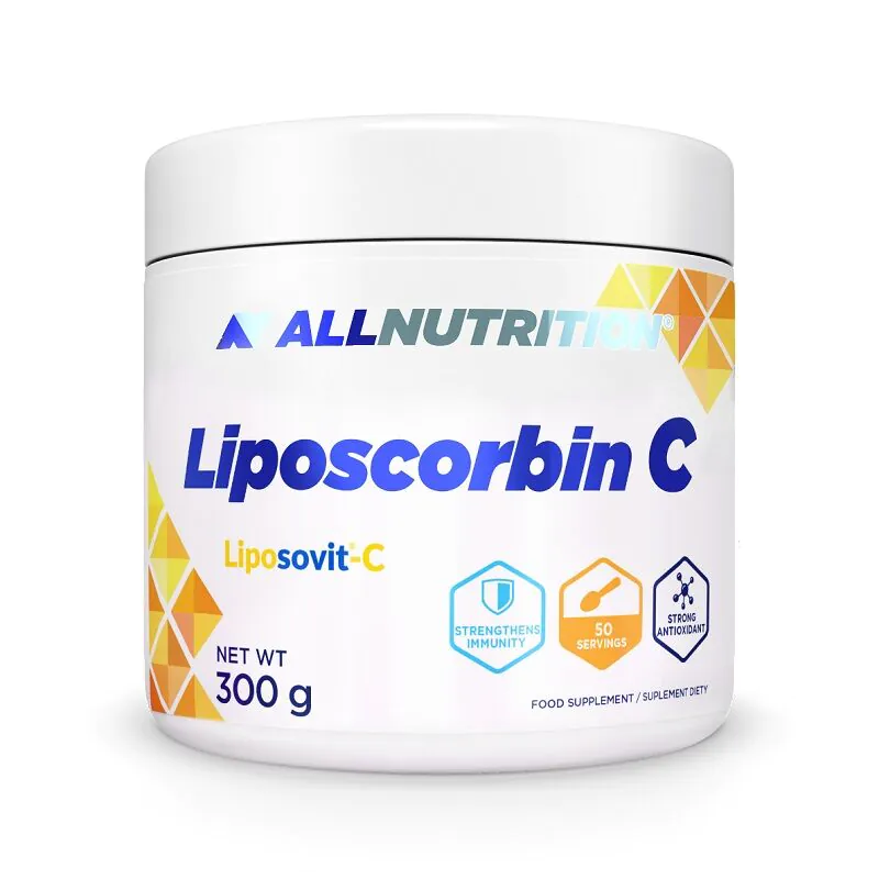 Allnutrition Liposcorbin C, Suplement diety wspomagający odporność, Proszek do rozpuszczania