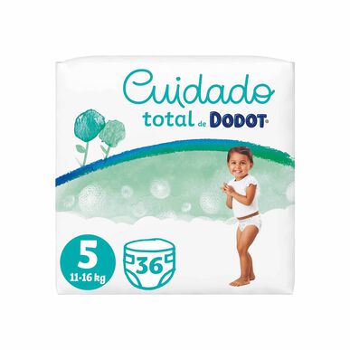 Dodot Babyblöjor Total Care 11-16 kg Storlek 5 36 st