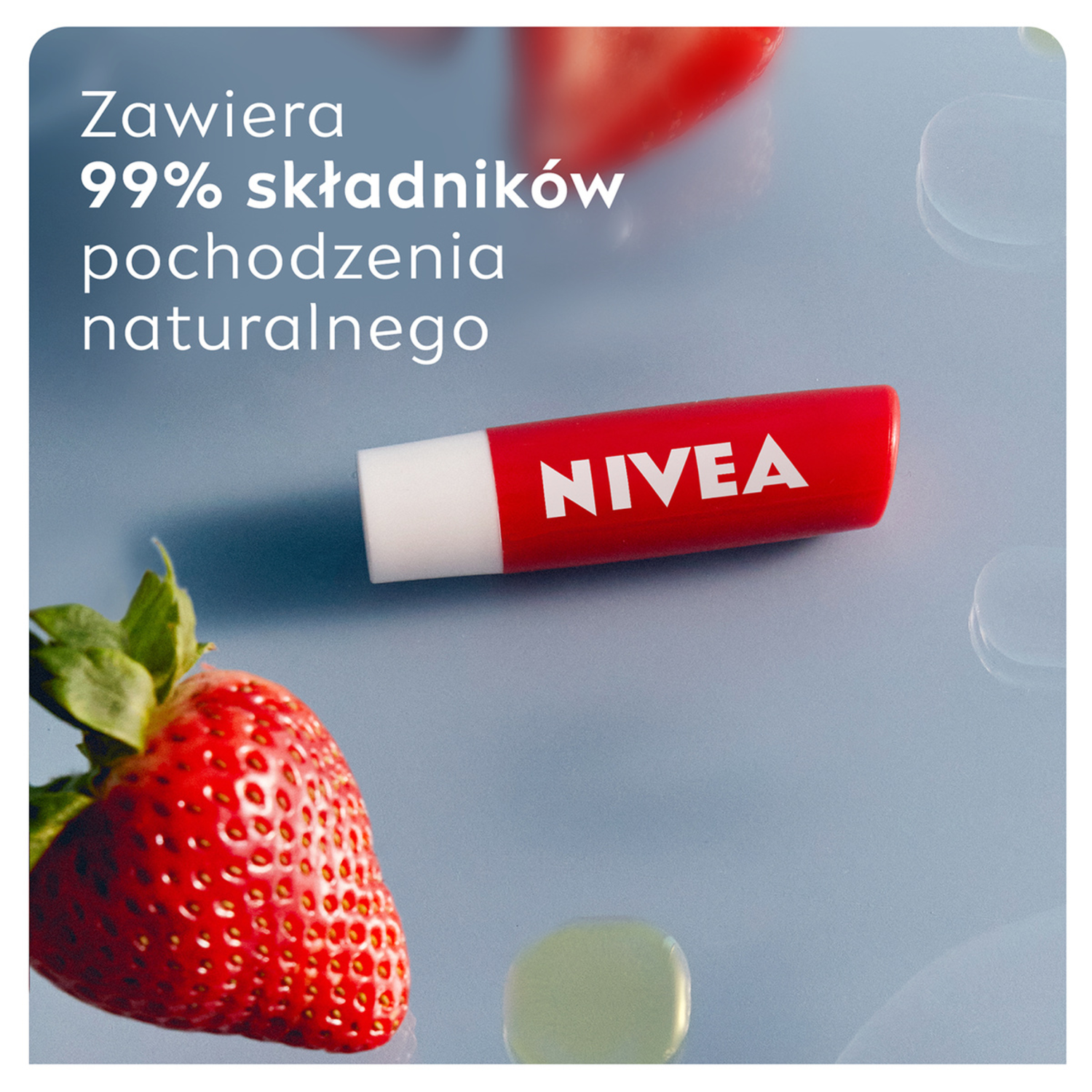 Nivea Κραγιόν 4.8g Φράουλα Λάμψη