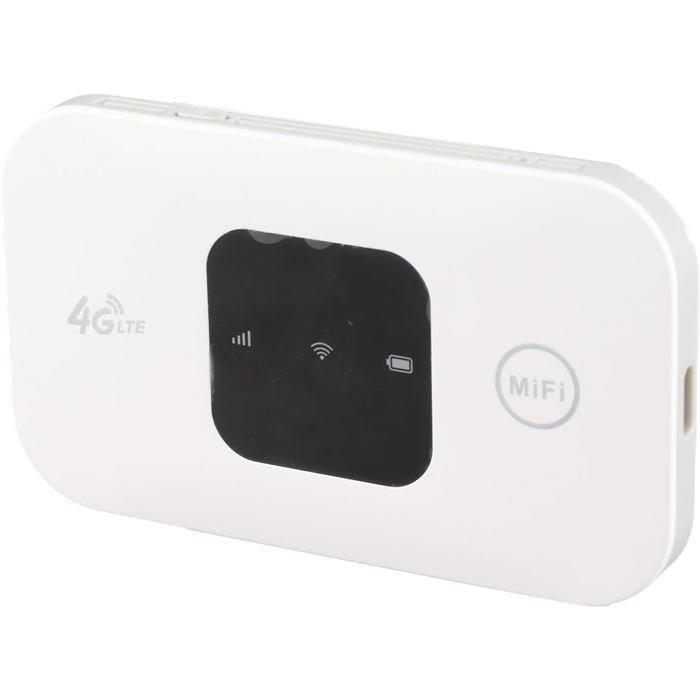 Router portátil FEBEST 4G con tarjeta SIM - Punto de acceso WiFi - Alta velocidad - Gran cobertura - De 8 a 10 usuarios