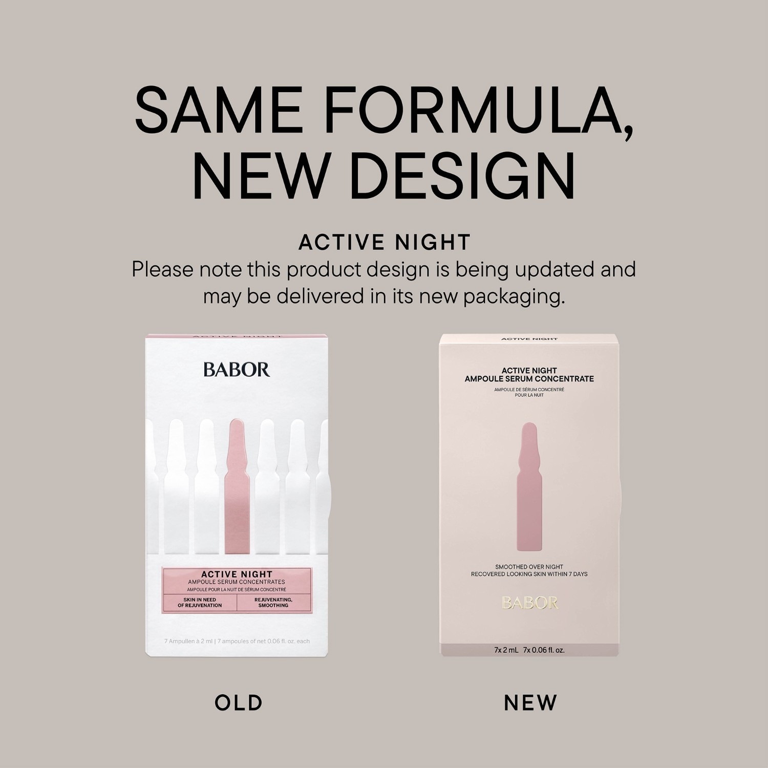 BABOR Ampoule Serum Ampoule Concentrate Active Night - 14 ml
