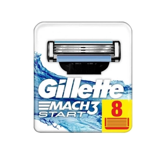 Gillette Mach3 Start wkłady do maszynki do golenia dla mężczyzn 8 sztuk