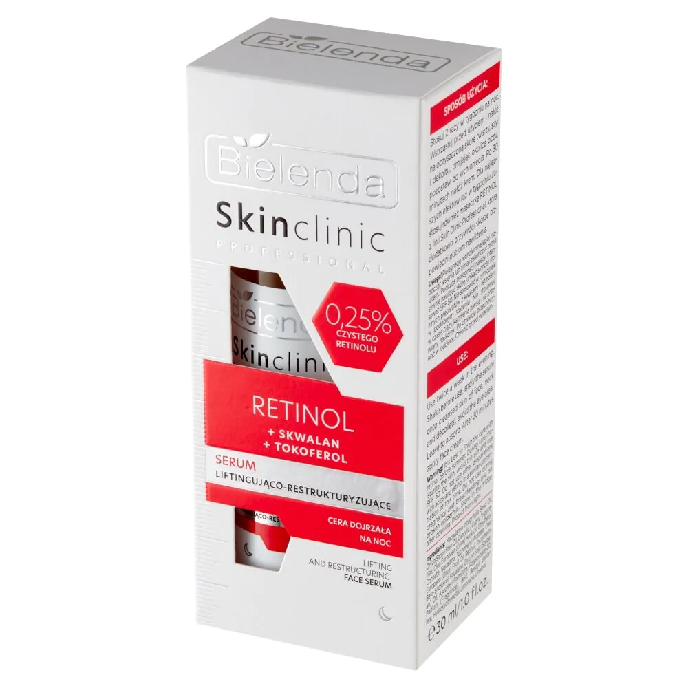 Bielenda Skin Clinic Professional Retinol Serum liftingująco-restrukturyzujące